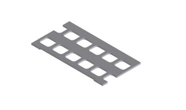 IBC Dachhaken Unterlegplatte 2,5mm